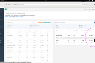 Wallets and Wallet Following With Tokemon