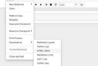 Jupyter notebook to Dashboard using GitHub