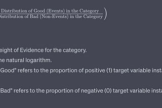 Weight of Evidence (WoE) Encoding — with Python Code