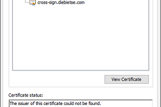 How to trust a CA only for a specific domain