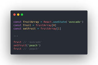 How to useState in React