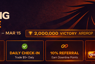 SuiDeX Trading Battle — Airdrop Season 1