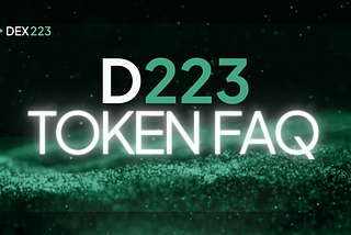 D223 Token FAQ