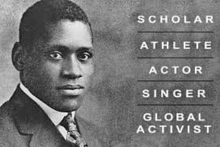 PAUL ROBESON, singer, athlete, author, activist, scholar, lawyer, actor