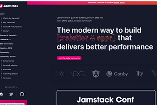 Attempting To Use All the SSG & CMS in Jamstack Ecosystem