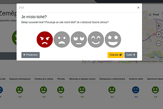My projects: Place ratings