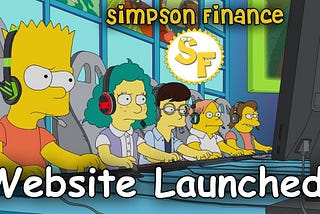 SIMPSON FINANCE WEBSITE LAUNCHED…