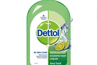 Dettol Liquid Disinfectant Cleaner for Home, Lime Fresh, 500ml