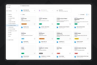 A screenshot of a Figma account overview showing a collection of files with custom file thumbnails