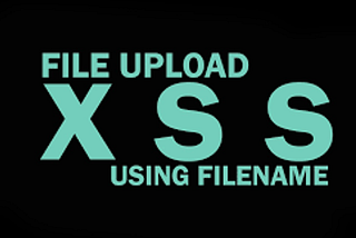 XSS Through File Upload [Attribute-Value]