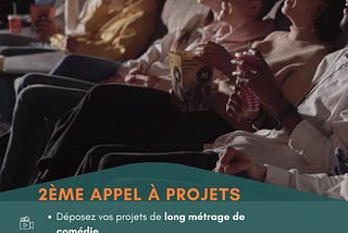 2ème APPEL à PROJETS : La Diversité du Cinéma Français finance le développement de vos comédies