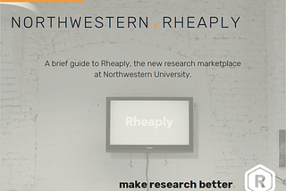 A Brief Guide to Rheaply