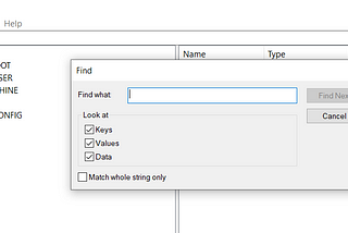 Passwords In Registry Entry