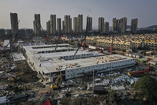 How China built two hospitals at the onset of the Corona virus using Prefabrication