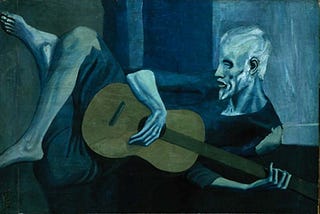 Old Man With Guitar
