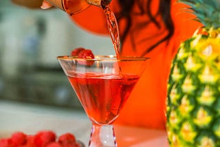 Hudson Valley Style Mixology with Jess: The Poolside French Martini with a Tropical Pineapple Twist…