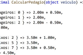 SWITCH C# 9 — nova sintaxe