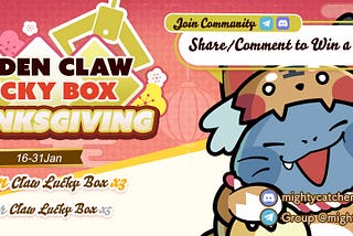 🐯Golden Claw Lucky Box Thanksgiving🐯