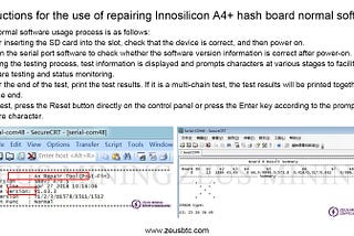 Innosilicon A4+ repair tutorial