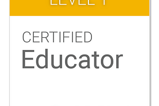 How to Get Google Certified — Google Certified Educator Level 1 認證教育家 第 1 級