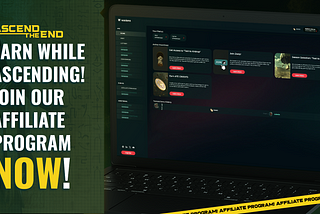 Welcome to the Ascend the End Affiliate Program!