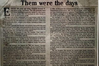 Service as life, or, wala sila sa lolo ko