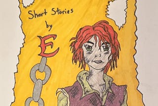 A drawing with the words The Social Justice Collection Short Stories by E