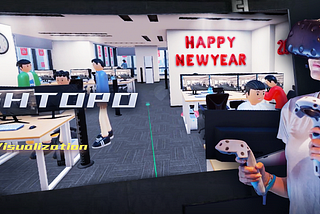 Hightopo Virtual Reality (VR) Application for Smart Office Visualization