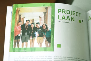 THE GUIDON GRADUATION MAGAZINE: Project LAAN