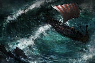 A Ship of 31 Vikings.