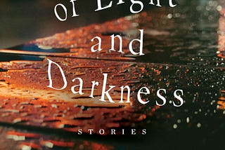 Cover for the collection of short stories, Waves of Light and Darkness, by John K Danenbarger