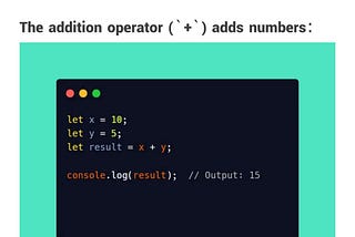 Arithmetic Operators in JavaScript