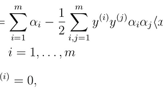 Notes for Reviewing SVM