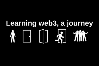 One web3 learner’s journey