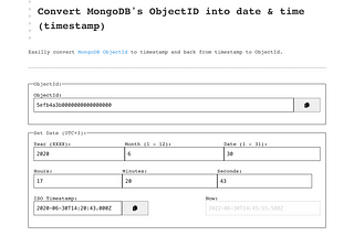 MongoDB Pro Hint — Use ObjectID as Timestamp
