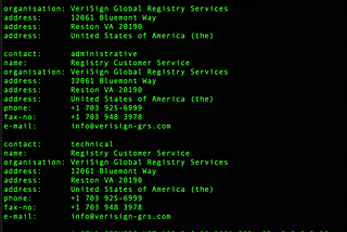 A Practical Guide to Using WHOIS, nslookup, and dig for DNS Investigations, Passive Reconnaissance.