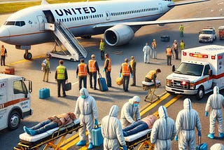 Passengers Fall Ill on United Airlines Flight