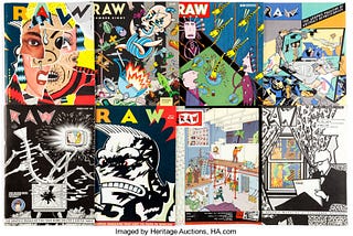História das Antologias de Quadrinhos — RAW (1980–1991)