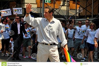 Cuomo at Gay Pride Parade, NYC 2013