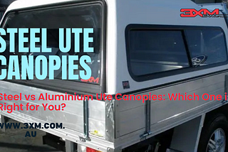 Steel Ute canopies