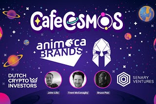 CafeCosmos raises $2.2M seed round Led by Animoca Brands and Spartan Group
