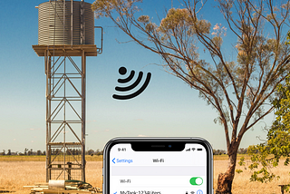 OTA water tank level broadcast, using continuous Essid renaming, build up with ESP32 and…