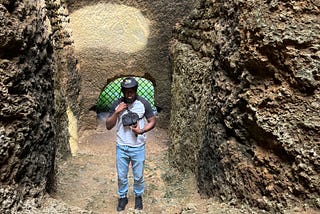 Cliff in a secret location