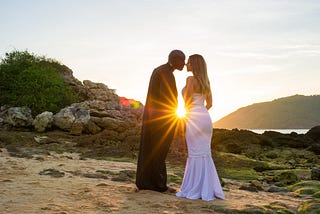 How to have an affordable destination micro-wedding- Offbeat Bride.com