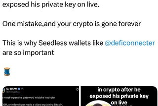 The Connecter — One Mistake. Your crypto is gone forever.: Why Web3 Needs to Rethink Security
