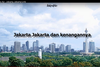 Homo Jakartanicus: Menjadi Jakarta di 2019
