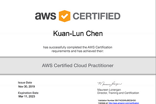 AWS Cloud Practitioner證照準備