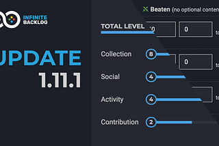Release 1.11.1: Image uploads, Playtime contributions & Revamped Levelling System