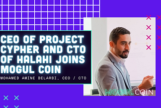 Yet Another Great Advisor Is Joining Us At MOGUL Coin!