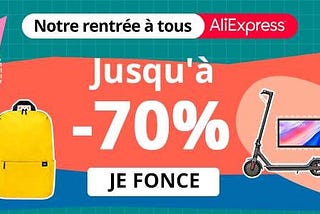 11ème anniversaire AliExpress : les articles rando indispensables